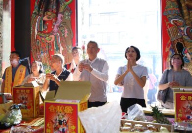 福德正神聖誕 林瑞彥副市長參拜守護四城門土地公廟祈求國泰民安